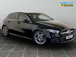 Black Used 2018 Mercedes A180 AMG line Hatchback | £15,295 (Fair price)