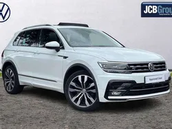White Used 2019 VW Tiguan R-line SUV | £21,000 (Good price)