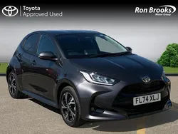 Grey Used 2024 Toyota Yaris Hybrid Design Hatchback | £19,988 (Fair price)