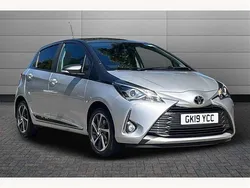 Silver Used 2019 Toyota Yaris Hatchback | £11,995 (Fair price)