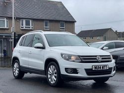 White Used 2014 VW Tiguan Match SUV | £4,995 (Fair price)