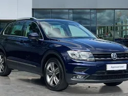 Atlantic blue metallic Used 2019 VW Tiguan Match SUV | £15,722 (Fair price)