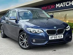 Blue Used 2018 BMW 218 Sport Line Coupe | £11,290 (Good price)