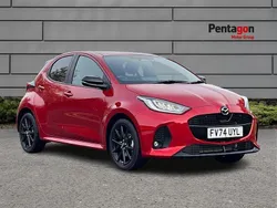 Special metallic formal red Used 2024 Mazda 2 Homura-Line Hatchback | £18,797 (Fair price)