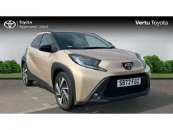 Beige Used 2023 Toyota Aygo Hatchback | £15,096 (Fair price)