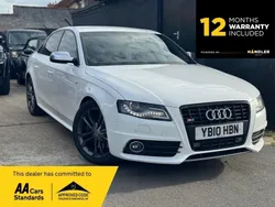 White Used 2010 Audi S4 Design Sedan | £6,990