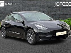 Black Used 2021 Tesla Model 3 Long Range AWD Sedan | £17,963 (Fair price)