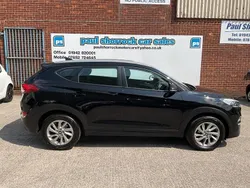 Black Used 2017 Hyundai Tucson SE SUV | £6,851 (Fair price)