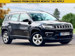 Black Used 2019 Jeep Compass Longitude SUV | £9,295 (Expensive)