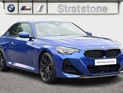 Blue Used 2025 BMW 220 M Sport Coupe | £34,492 (Fair price)
