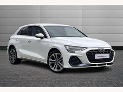 White Used 2025 Audi A3 e-tron S-Line Hatchback | £27,995 (Fair price)
