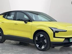 Metallic moss yellow Used 2024 Volvo EX30 Plus SUV | £26,696 (Fair price)