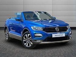 Blue Used 2021 VW T-Roc Cabriolet Active Cabriolet | £15,990 (Fair price)