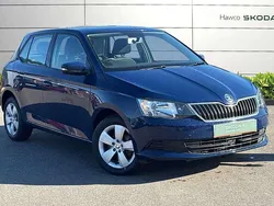 Pacific blue Used 2018 Skoda Fabia SE Hatchback | £9,795 (Good price)