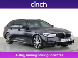 Black Used 2018 BMW 530 M Sport Estate | £19,699 (Good price)