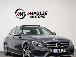 Grey Used 2015 Mercedes C200 AMG Line Premium Sedan | £9,950 (Expensive)