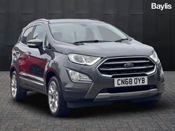 Grey Used 2019 Ford Ecosport Titanium SUV | £9,750 (Fair price)