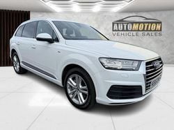 White Used 2016 Audi Q7 S-Line SUV | £17,995 (Good price)