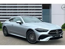 Silver Used 2025 Mercedes CLE300 AMG Line Premium Plus Coupe | £53,012 (Good price)
