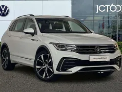 White Used 2023 VW Tiguan R-line SUV | £28,250 (Fair price)