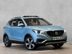Blue Used 2020 MG ZS Exclusive Sedan | £9,500 (Fair price)