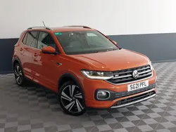 Orange Used 2021 VW T-Cross R-line SUV | £18,298 (Fair price)