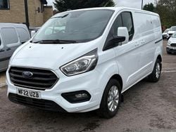White Used 2022 Ford Transit Custom Limited Van | £15,975 (Fair price)