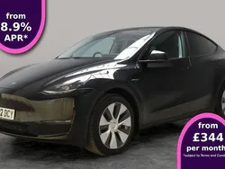 Black Used 2022 Tesla Model Y Long Range SUV | £25,359 (Fair price)