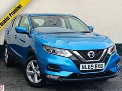 Blue Used 2019 Nissan Qashqai Acenta Premium SUV | £10,999 (Fair price)