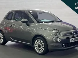 Grey Used 2021 Fiat 500 Dolcevita Hatchback | £10,274 (Fair price)