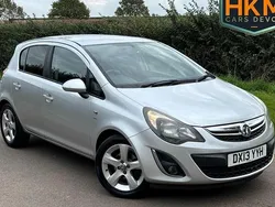 Silver Used 2013 Vauxhall Corsa Hatchback | £2,995 (Fair price)
