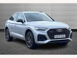 Silver Used 2022 Audi Q5 Sportback Comfort SUV | £36,350 (Expensive)