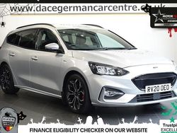 Silver Used 2020 Ford Focus ST-Line X Estate | £9,489 (Fair price)