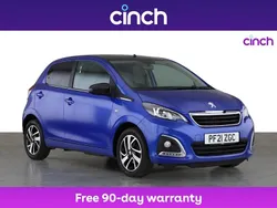 Blue Used 2021 Peugeot 108 Allure Hatchback | £8,289 (A bit pricey)
