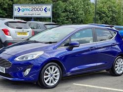 Blue Used 2017 Ford Fiesta Titanium Hatchback | £8,995 (Fair price)