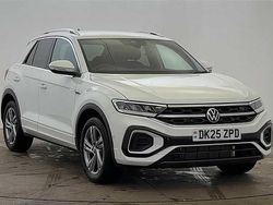 White Used 2025 VW T-Roc R-line SUV | £27,290 (Fair price)