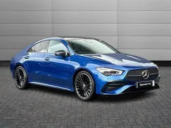 Blue Used 2024 Mercedes CLA220 AMG Line Premium Plus Sedan | £33,795 (Fair price)