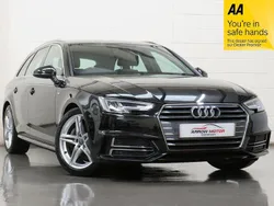 Black Used 2017 Audi A4 S-Line Estate | £12,495 (Fair price)