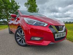 Red Used 2018 Nissan Micra N-Connecta Hatchback | £5,980 (Fair price)