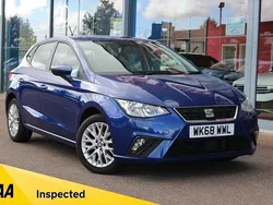 Blue Used 2018 Seat Ibiza SE Technology Hatchback | £7,875 (Fair price)