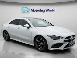 White Used 2020 Mercedes CLA180 AMG Line Premium Plus Sedan | £23,700 (Fair price)