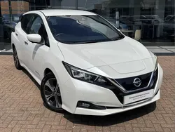 White Used 2020 Nissan Leaf Tekna Hatchback | £9,999 (Fair price)