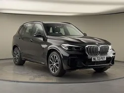 Sapphire black Used 2022 BMW X5 M Sport SUV | £45,000 (Good price)
