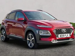 Red Used 2019 Hyundai Kona Premium SE SUV | £12,953 (Fair price)