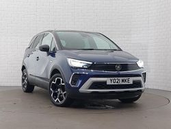 Blue Used 2021 Vauxhall Crossland Elite SUV | £13,298 (Fair price)