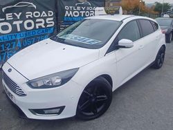 White Used 2015 Ford Focus Titanium Hatchback | £5,495 (Fair price)