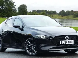 Black Used 2024 Mazda 3 Exclusive-Line Hatchback | £23,499 (Expensive)