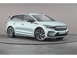 Arctic silver metallic Used 2024 Skoda Enyaq iV SportlinePlus SUV | £28,997 (Expensive)