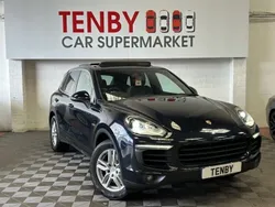 Blue Used 2016 Porsche Cayenne SUV | £24,296 (Good price)