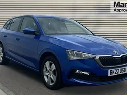 Blue Used 2022 Skoda Scala SE Hatchback | £12,790 (Fair price)